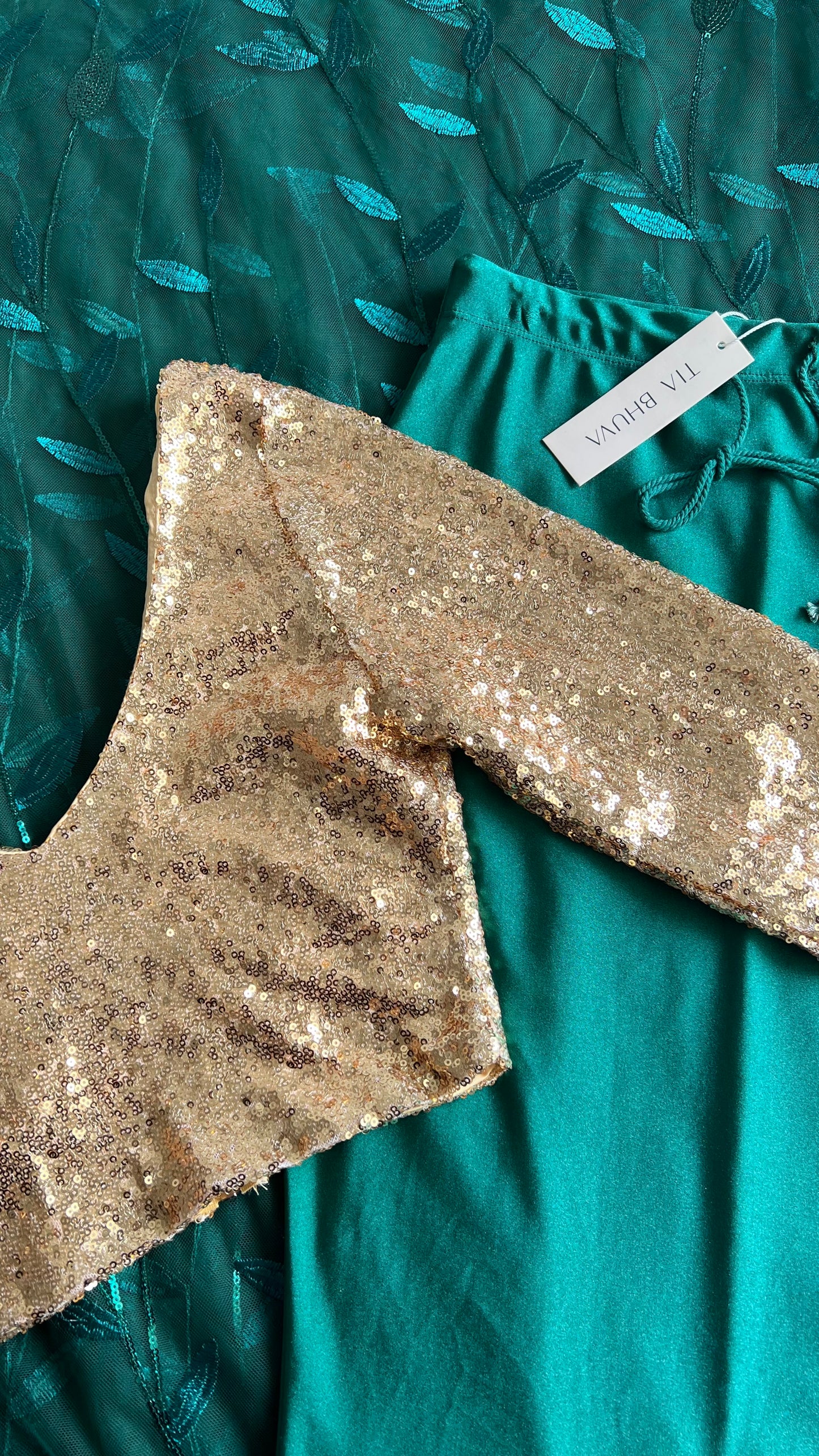 The Jade Saree