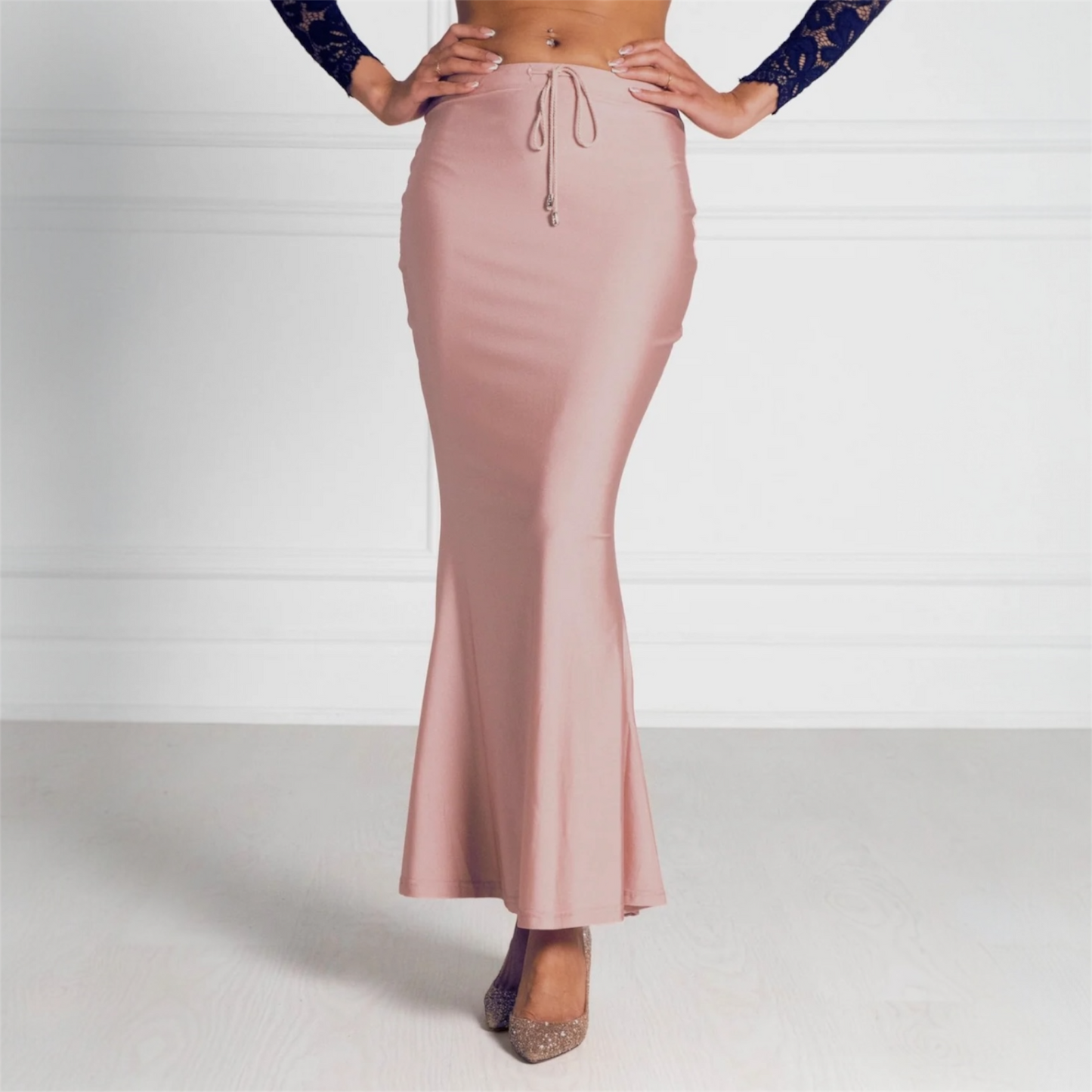 Short 36" Dusty Rose Saree Silhouette™