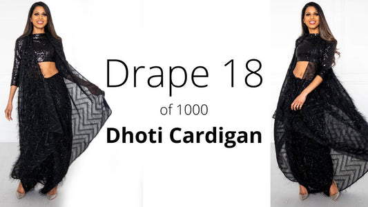 2026 Guide: How To Drape A Saree | The Dhoti Cardigan Drape