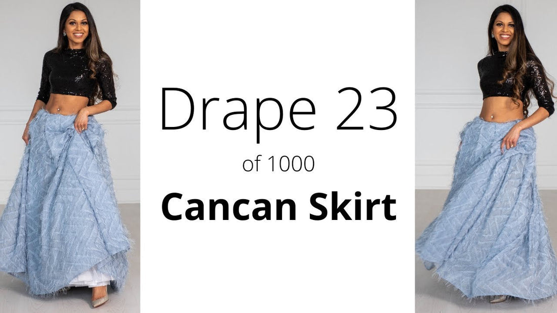 How To Drape A Saree | The Cancan Skirt Drape | 2026 Guide