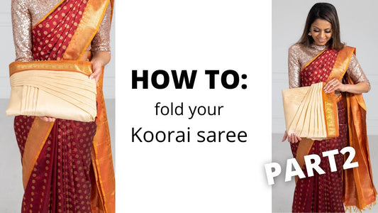 Bridal Guide 2026: How to Fold Koorai Saree