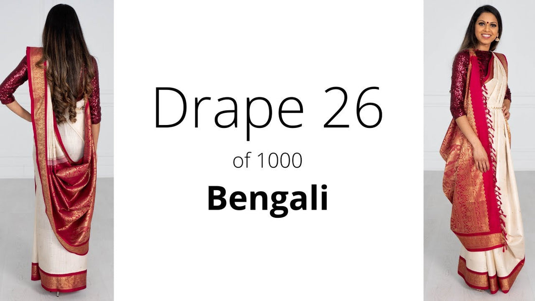 How to Drape A Saree | The Bengali Drape | 2026 Guide