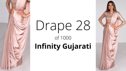 How to Drape A Saree | The Infinity Gujarati Drape | 2026 Guide
