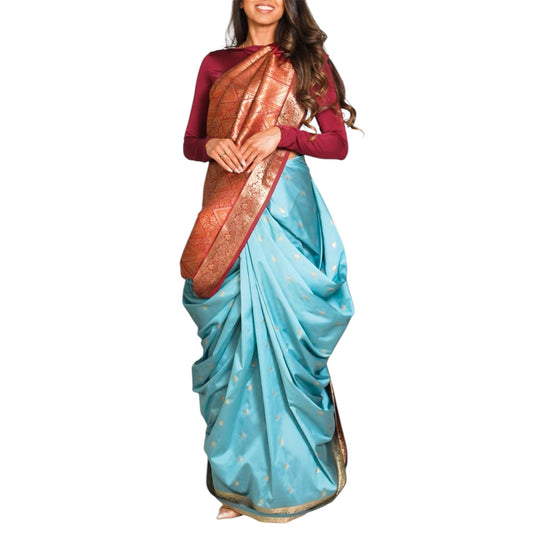Traditional Saree Drapes | Boggili Posi Kattukodam
