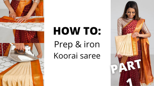 Bridal Guide 2026: How to Prep and Iron Your Koorai Saree for the Big Day