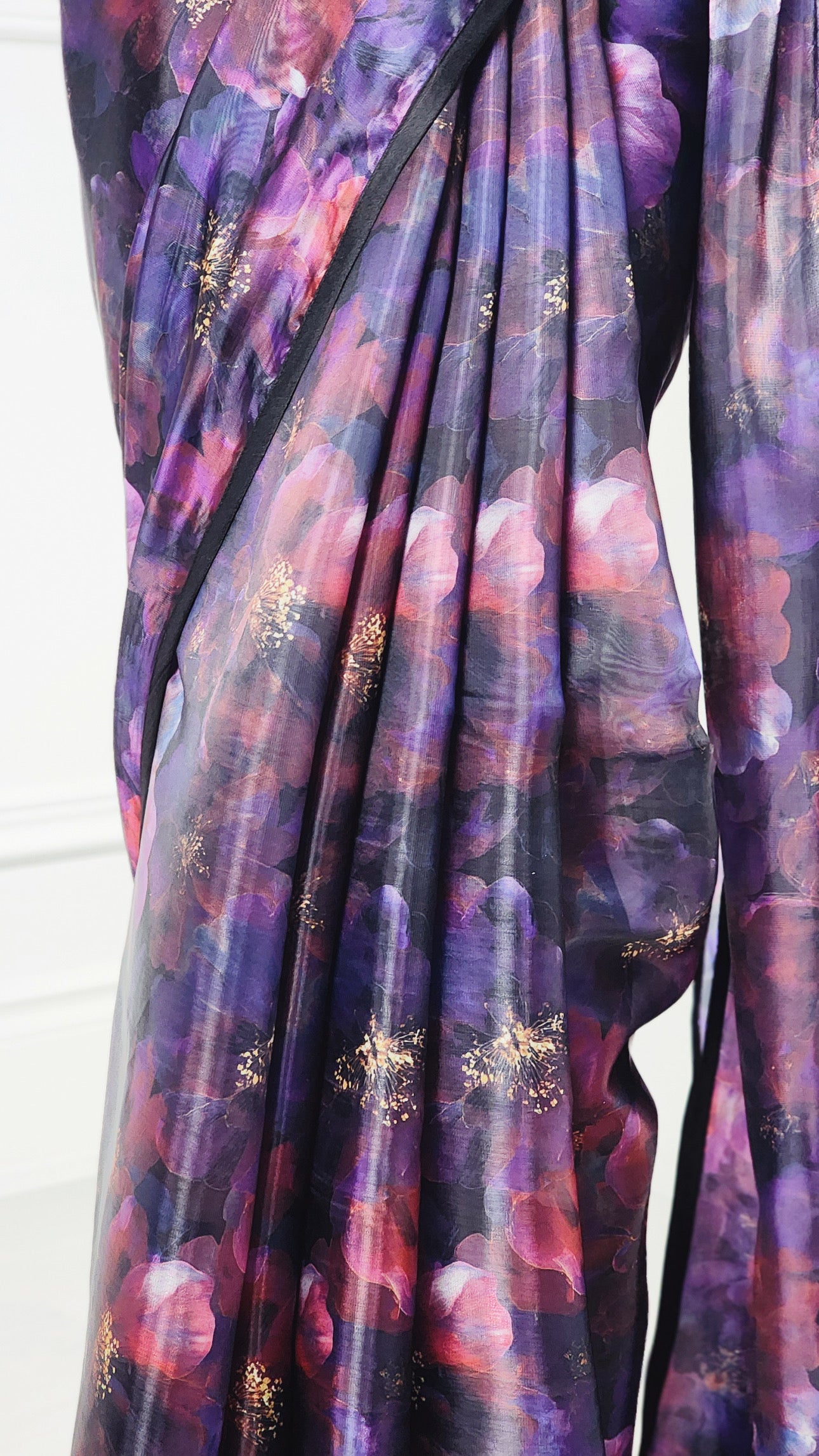 The Merlot Saree