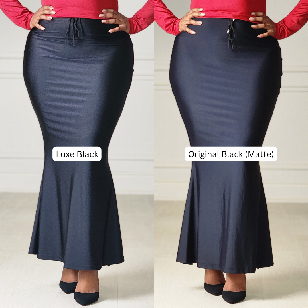 Luxe Tall 40" Black Saree Silhouette™