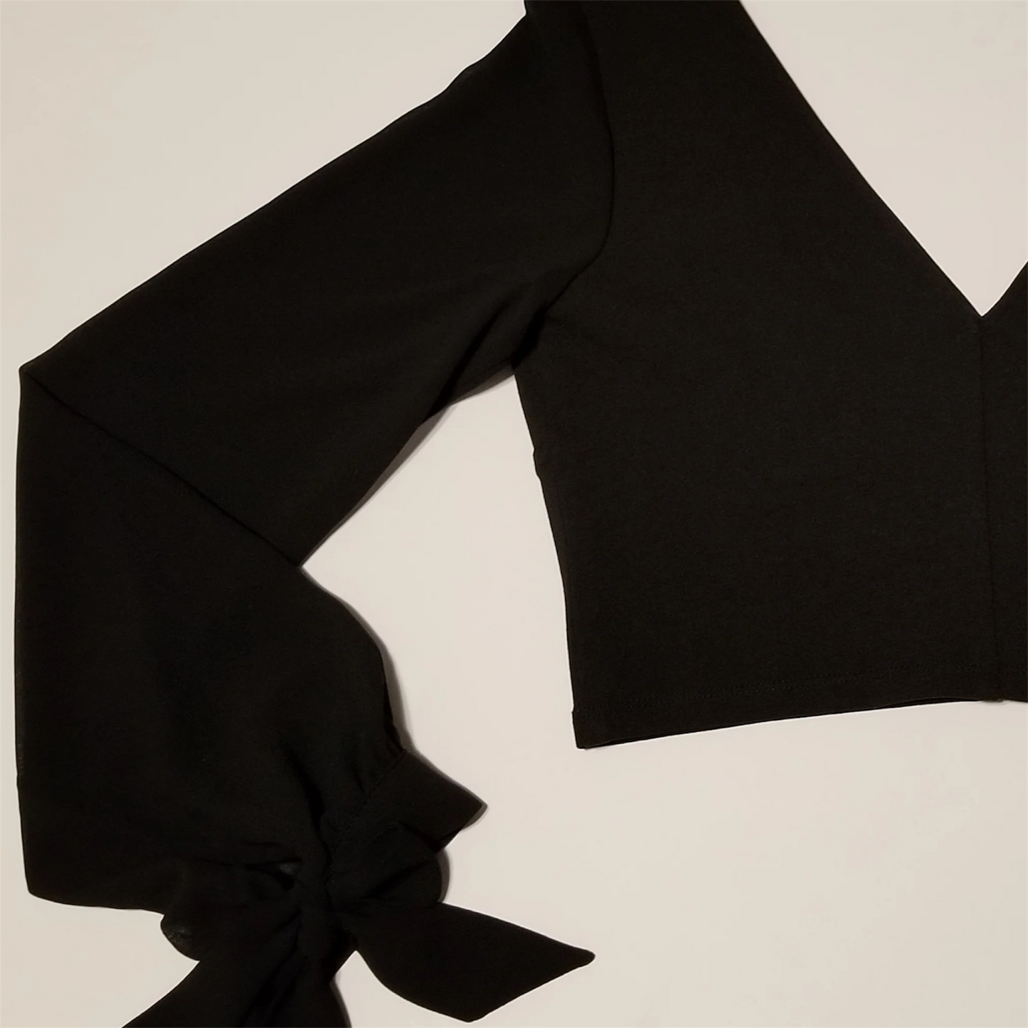 Cuff Bow Crop Top
