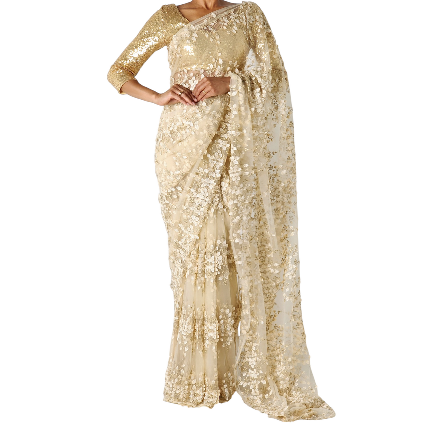 The Pearl Saree