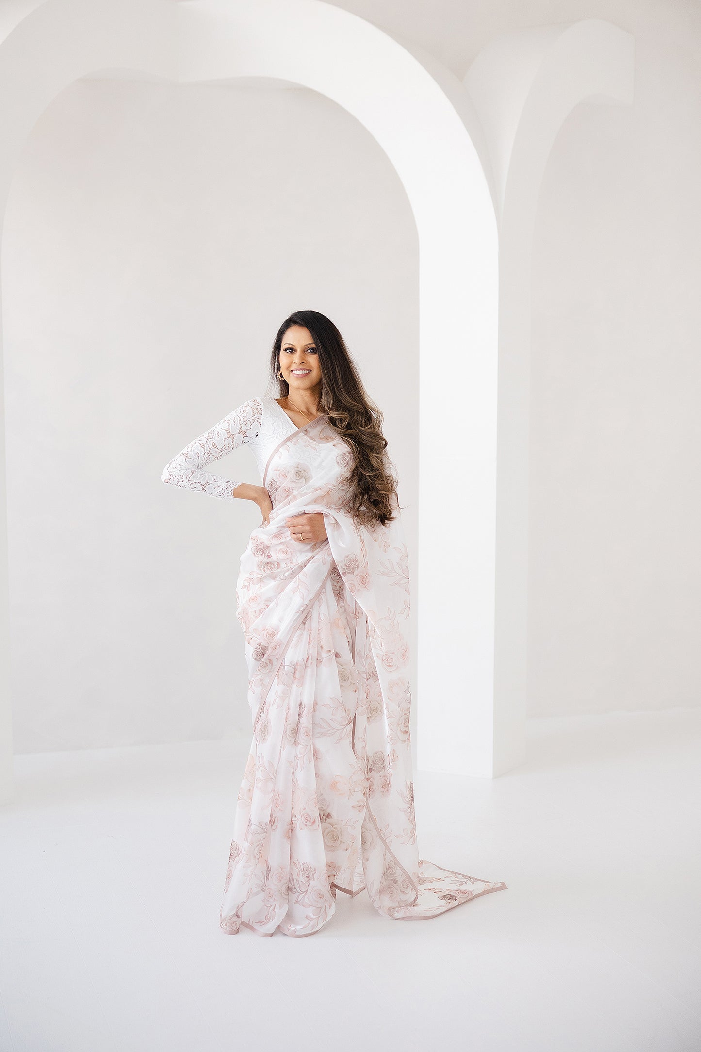 La Vie En Rose Saree